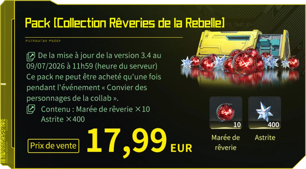 Collection Rêveries de la Rebelle