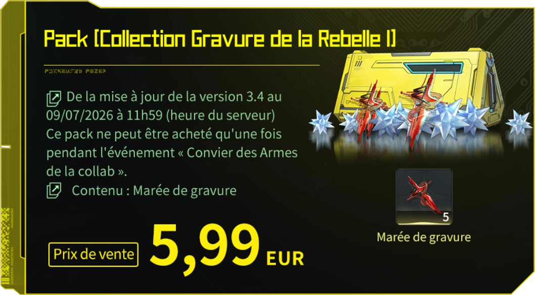 Collection Gravure de la Rebelle I