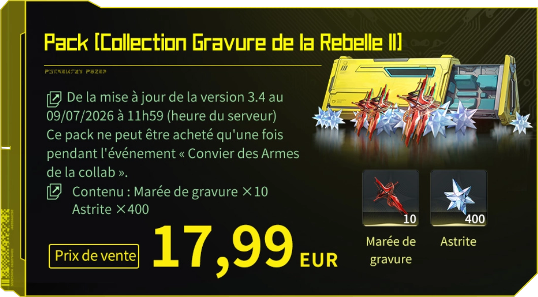 Collection Gravure de la Rebelle II