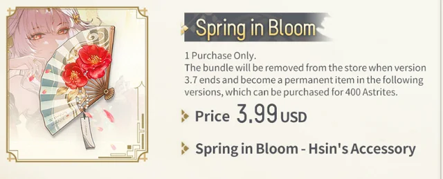Printemps en fleur, pack Wuthering Waves 3.7 : 24 Moonlit Rings
